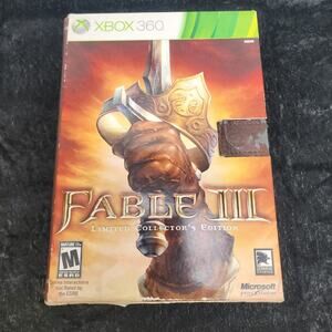 Fable III Limited Collector's Edition (Released in 2010) for Microsoft Xbox 360